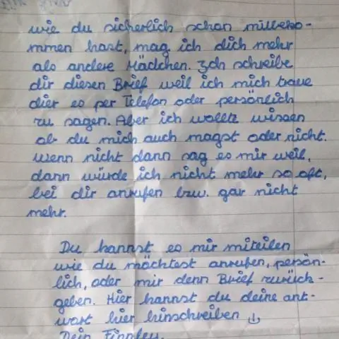 Que dois-je écrire dans une note d'amour à mon petit ami?